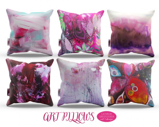art pillows