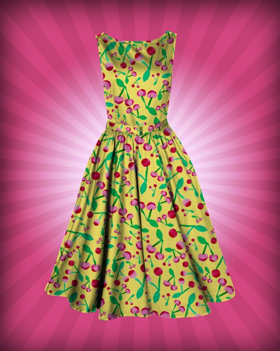 Cathrin-Gressieker_cherries_Frock-Dress-Design-Mockup