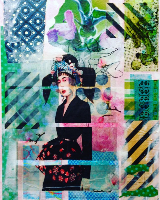 Cathrin Gressieker_modern geisha collage