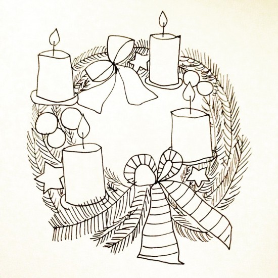 Cathrin Gressieker_advent wreath