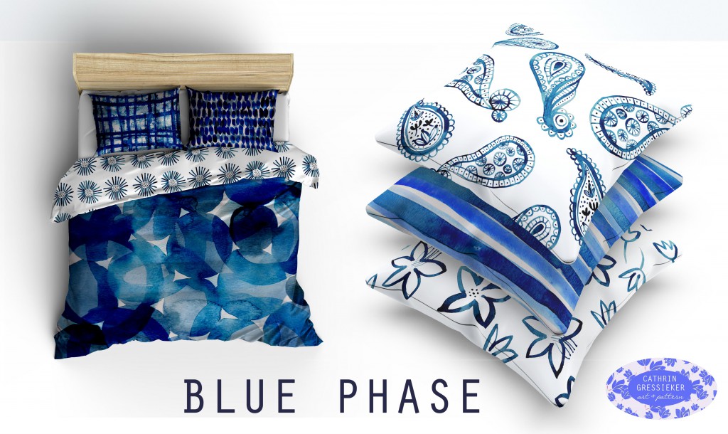 Mock-up-Bedding-BLUE-PHASE-PATTERN-COLLECTION